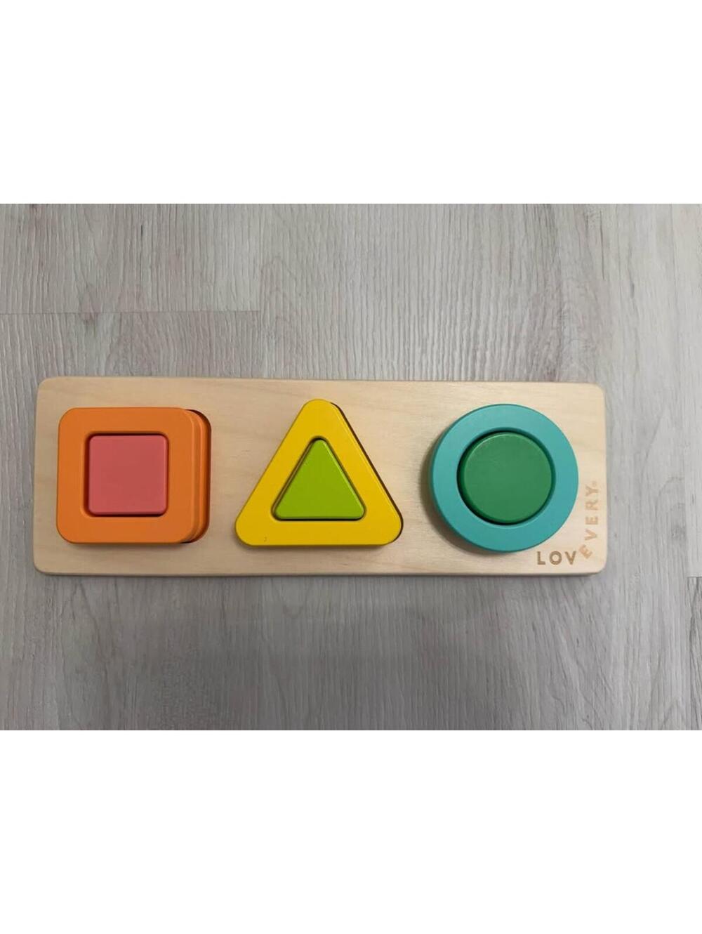 • Baby • Lovevery • Geo Shapes Puzzle
